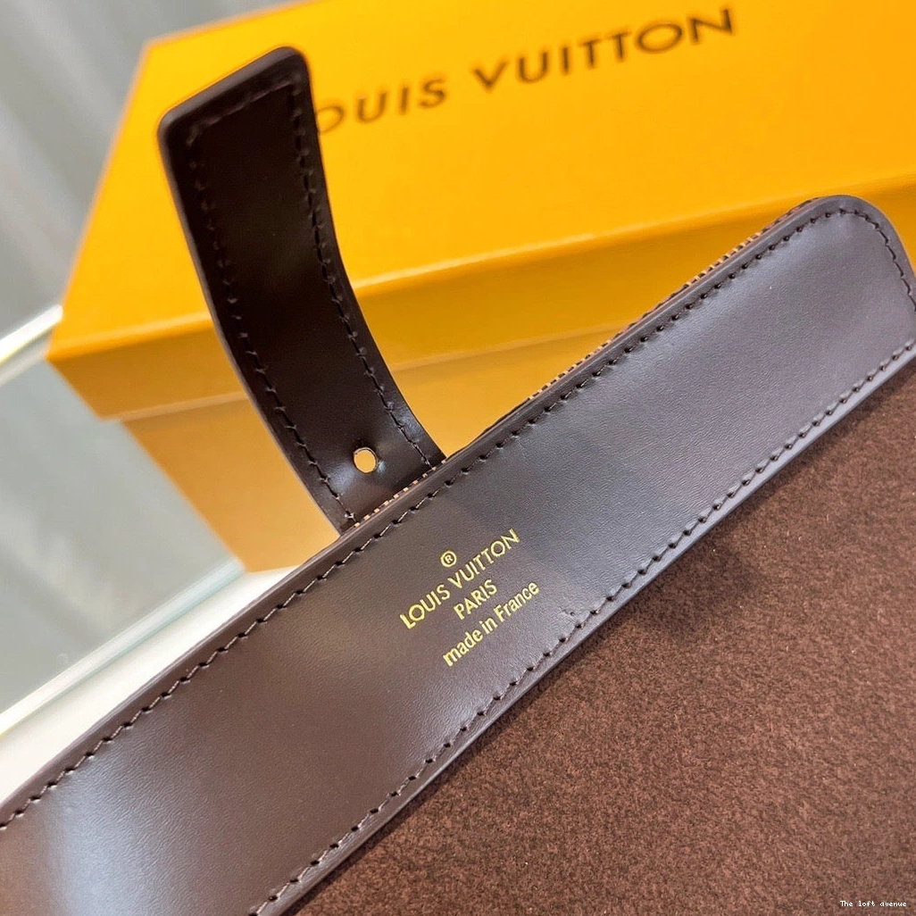 CUSTOM LV CHECKERED CASE WATCH 0822